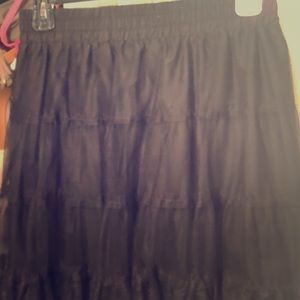 Black skirt